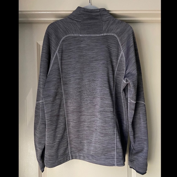 North End Sport Jacket Men’s L Gray Full Zip PIZZA HUT Logo NWOT - Picture 2 of 14